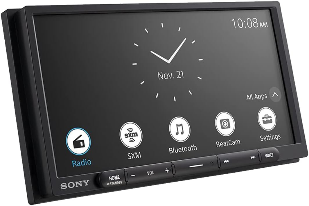 Sony XAV-AX6000 7-Inch Multimedia Receiver with Wireless Apple CarPlay/Android Auto