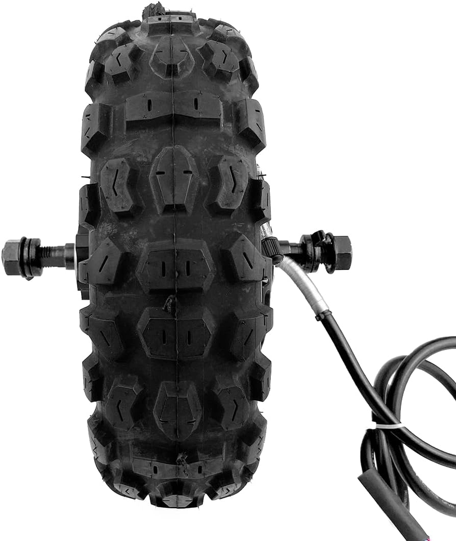 48V 1500W Scooter adult Hub Motor wheel with Scooter 11 inch Replacement Parts (48V1500W off road tire)