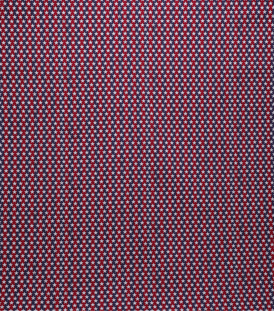 Stars on Stripes Patriotic Cotton Fabric