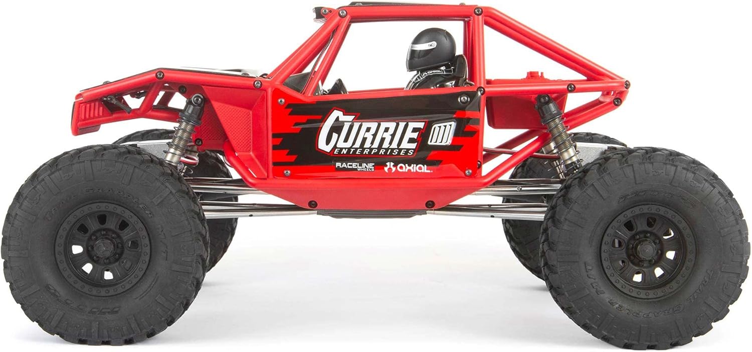 Axial RC Truck 1/10 Capra 1.9 4WS Unlimited Trail Buggy RTR (Batteries and Charger Not Included), Red, AXI03022BT1