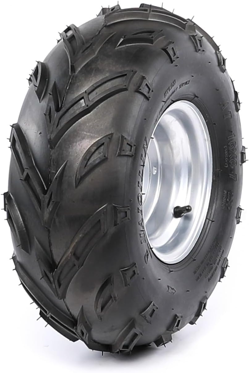 16x8-7 ATV Tubeless Tire Set with 7