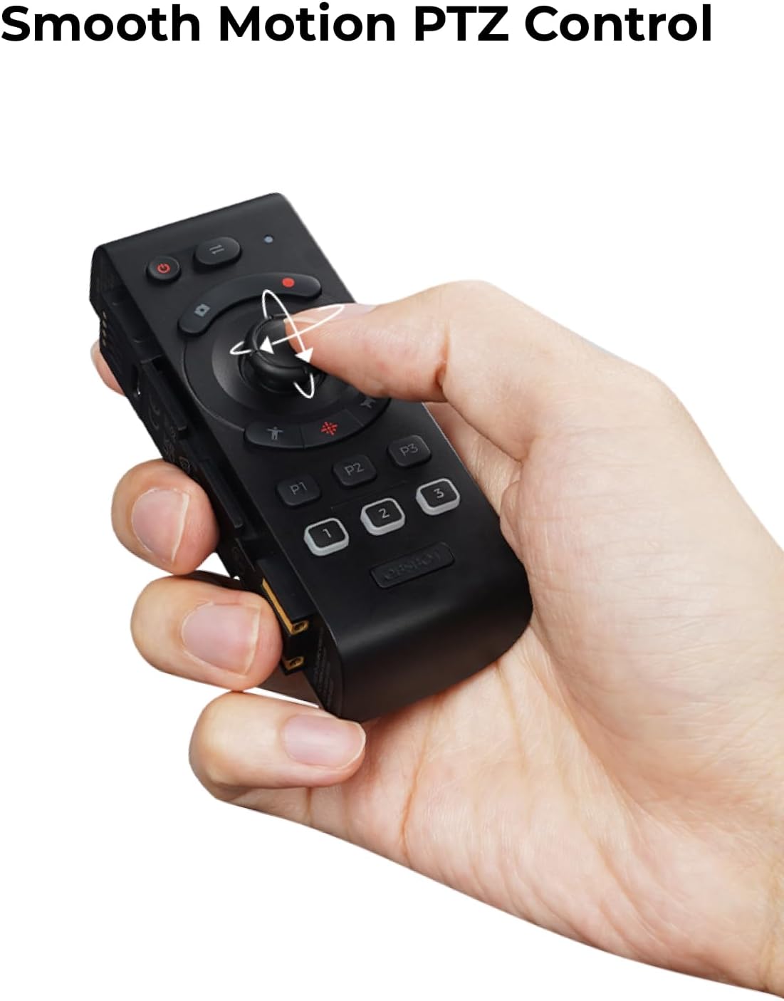 OBSBOT Tail Air & USB-C to Ethernet Adapter & Remote Combo, AI Tracking PTZ Camera with APP, Gesture Control, HDMI/USB-C/Wireless Webcam, Video Camera Live Streaming for Church, Worship, Sports.