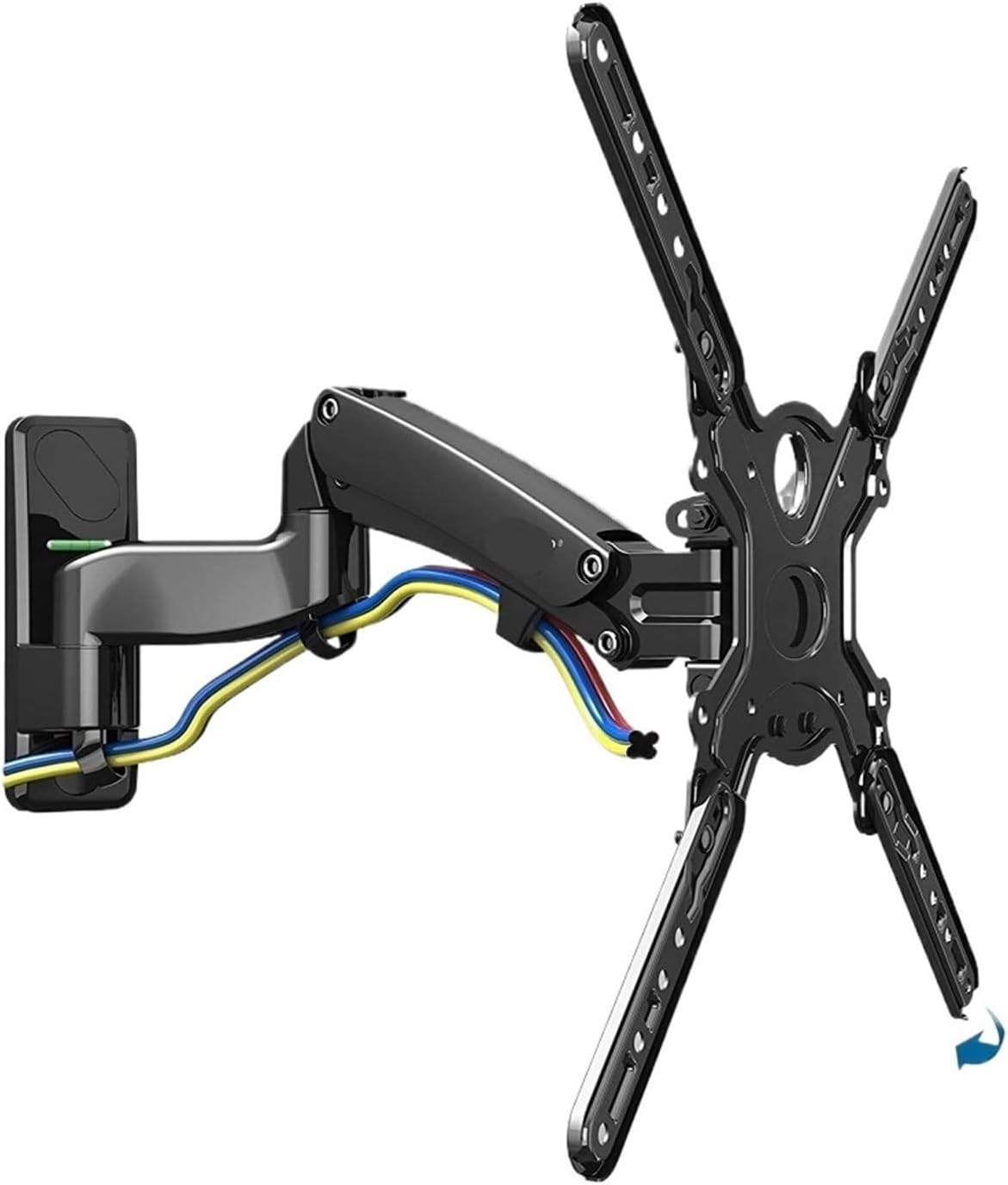F300 F500 Full Motion Monitor Arm Wall Mount TV Mount with Adjustable Gas Spring for 24