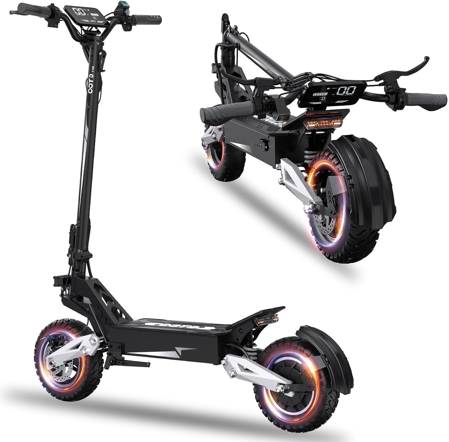 Off-Road Electric Scooter for Adults, 48V/13.5AH Battery 11