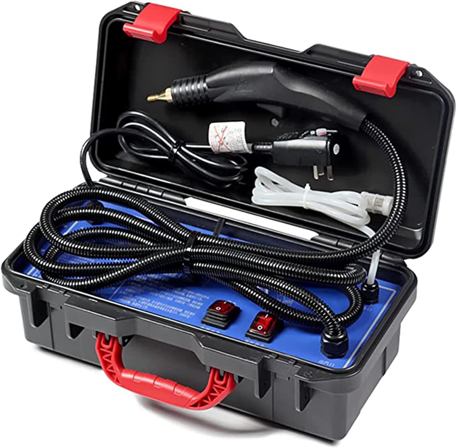 XYEJL Multi Purpose High Pressure Steam Cleaner, Portable High Pressure Steam Cleaner with Cleaning Accessories for Household Kitchens, Air Conditioners, Oil Fume, Cars,110V-1700W