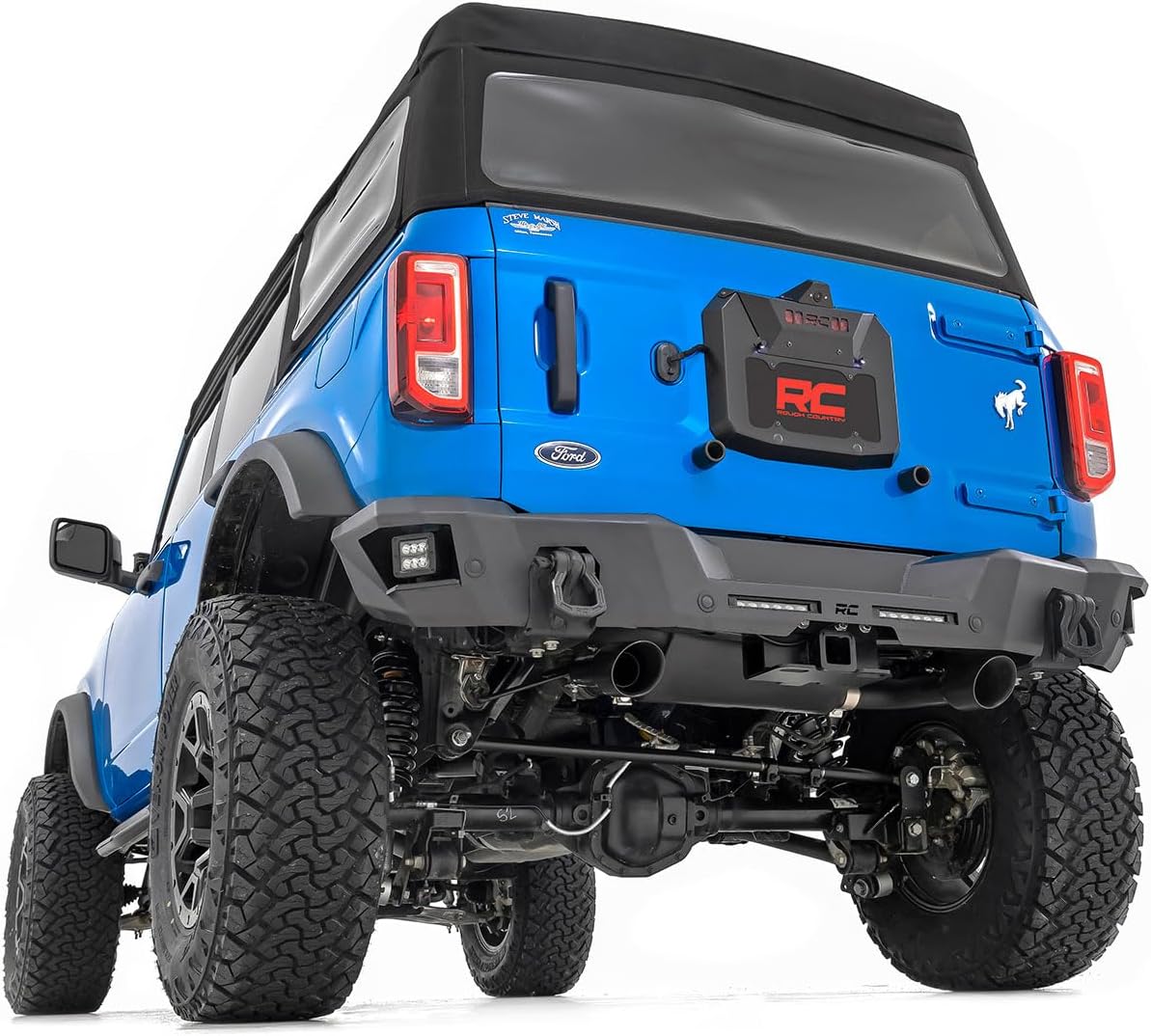 Rough Country Performance Dual Outlet Exhaust for 2021-2024 Ford Bronco - 96020