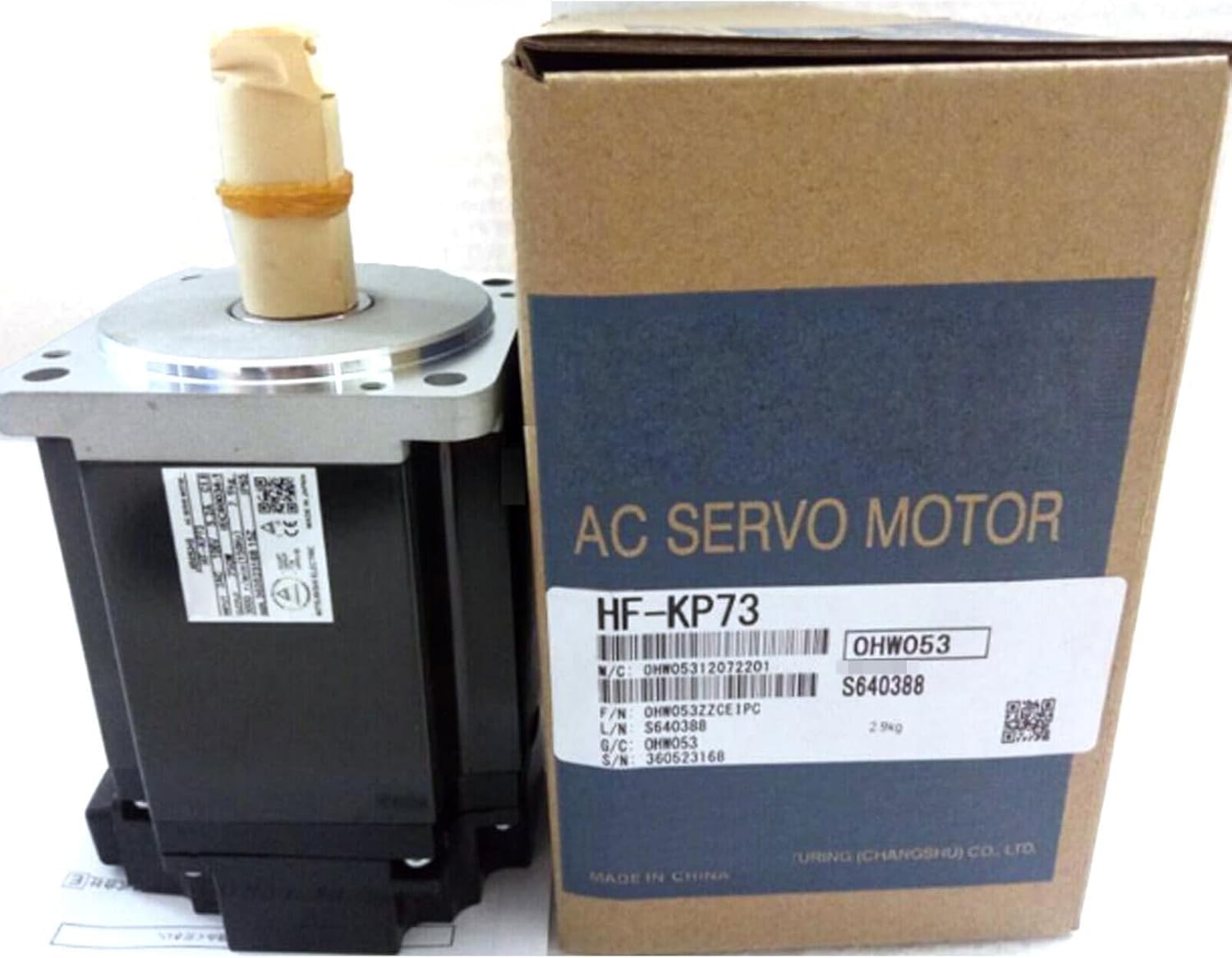 HF-KP73 AC Servo Motor HFKP73 Sealed in Box 1 Year Warranty