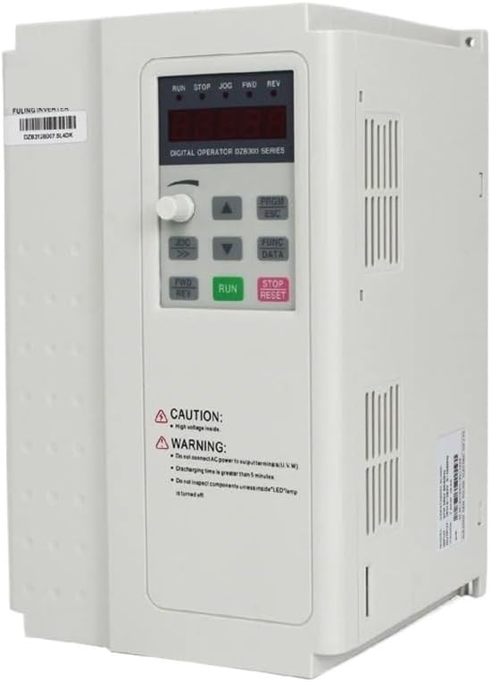 3.7KW 220V 5.5KW 7.5KW 380V FL Inverter VFD Spindle Motor Speed Control Variable Frequency Drive 0-1000Hz(7.5KW,380V-380V)