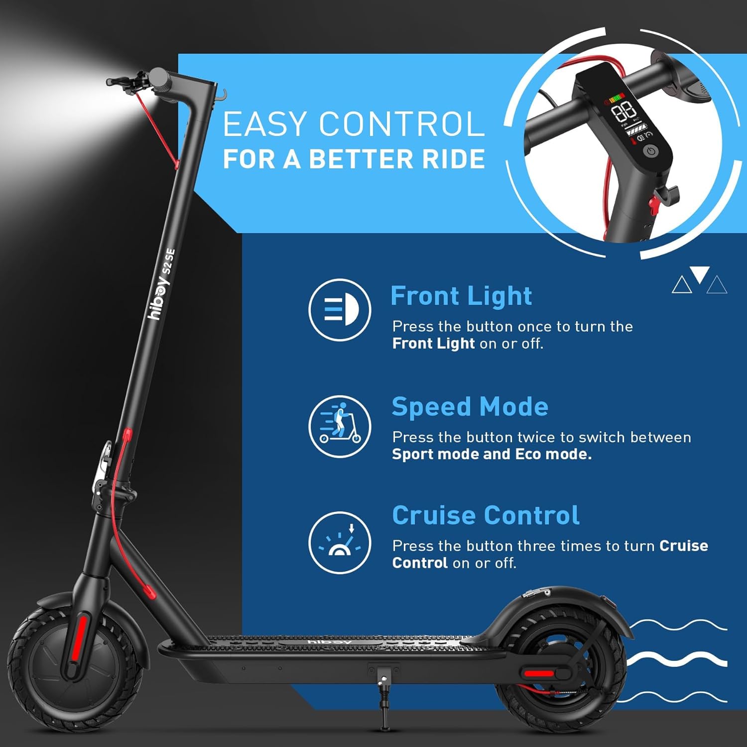 Hiboy Electric Scooter for Adults, 8.5