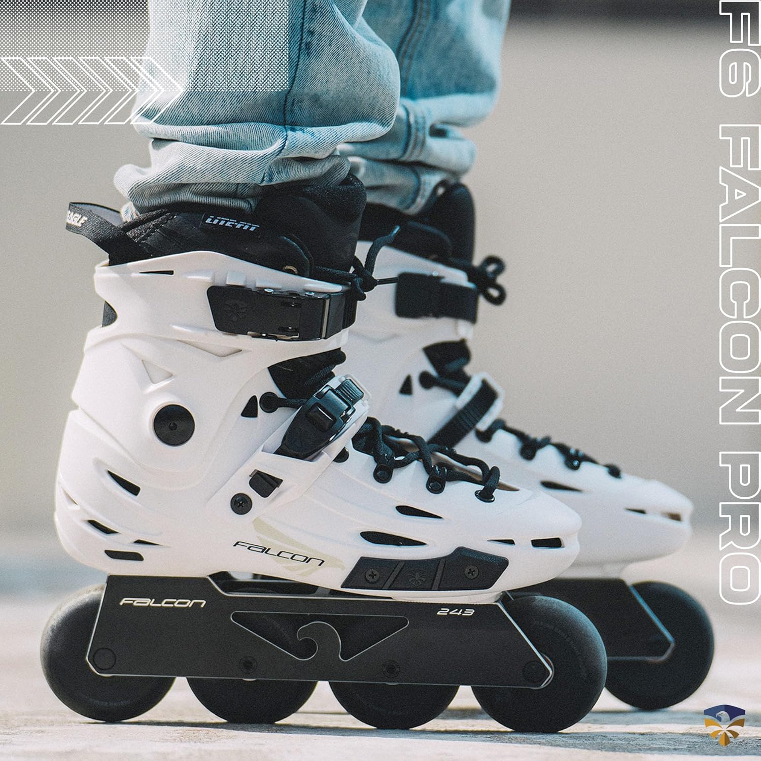 Flying Eagle F6 Falcon Pro Freeskates - Adult Inline Skates Urban, Inline Roller Skates Women, Skating Shoes, Adult Speed Skate for Skater Women - 11 Size Options