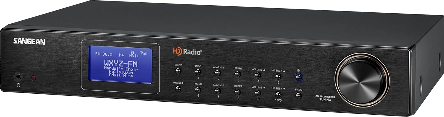 Sangean HDT-20 HD Radio/FM Stereo/AM Component Tuner