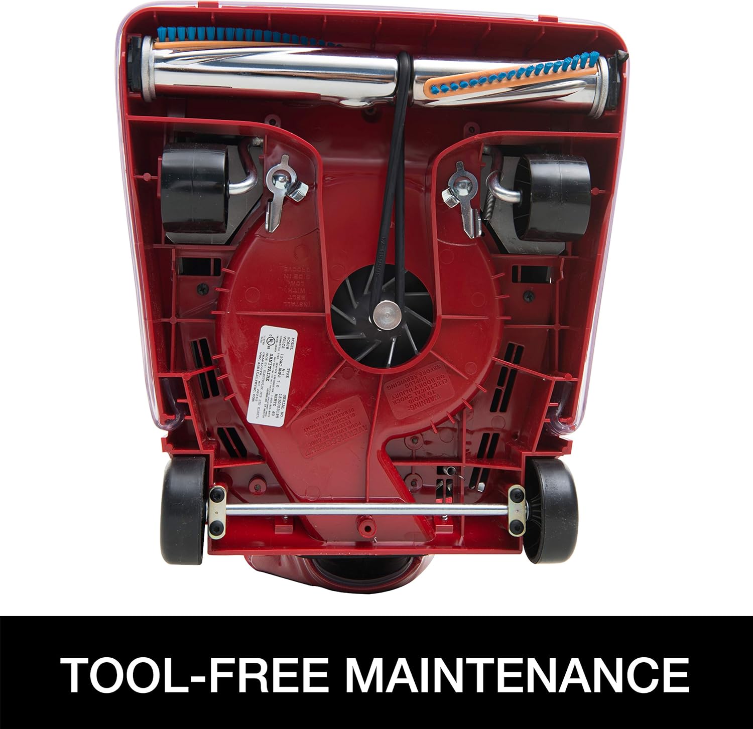 Sanitaire Tradition Commercial Bagged Upright Vacuum, SC688B ,Red