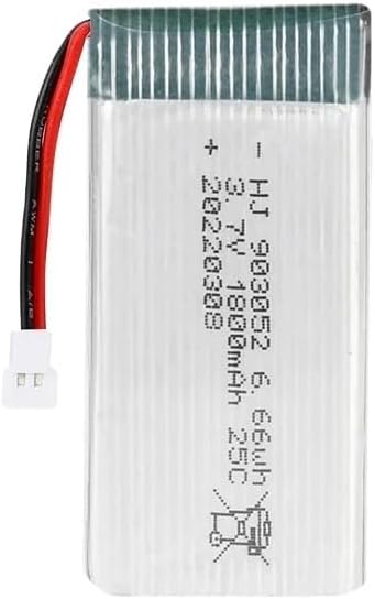 for 10PCS 1800mAh 25C 903052 Rechargeable Battery for Syma X5SW X5SC X5C H5P RC Quadcopter(10PCS-XH2.54 Plug)