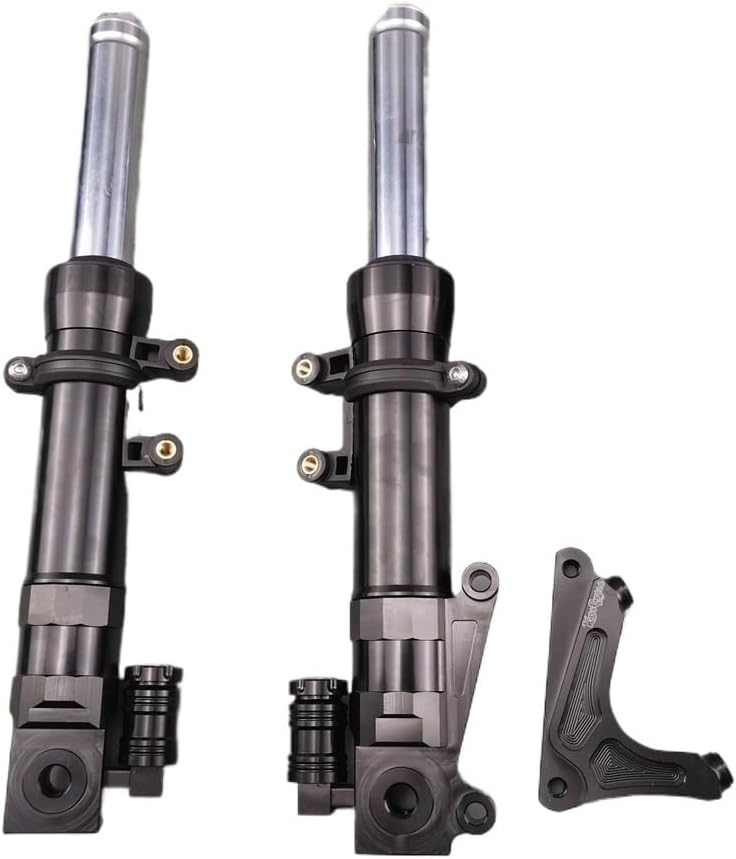 Bike Rear Shock 31MM Front Forks Shock Absorber With Brake Assembly For Ice Bear Maddog Chuckus Hunter For GY6 Scooter Refitted Parts