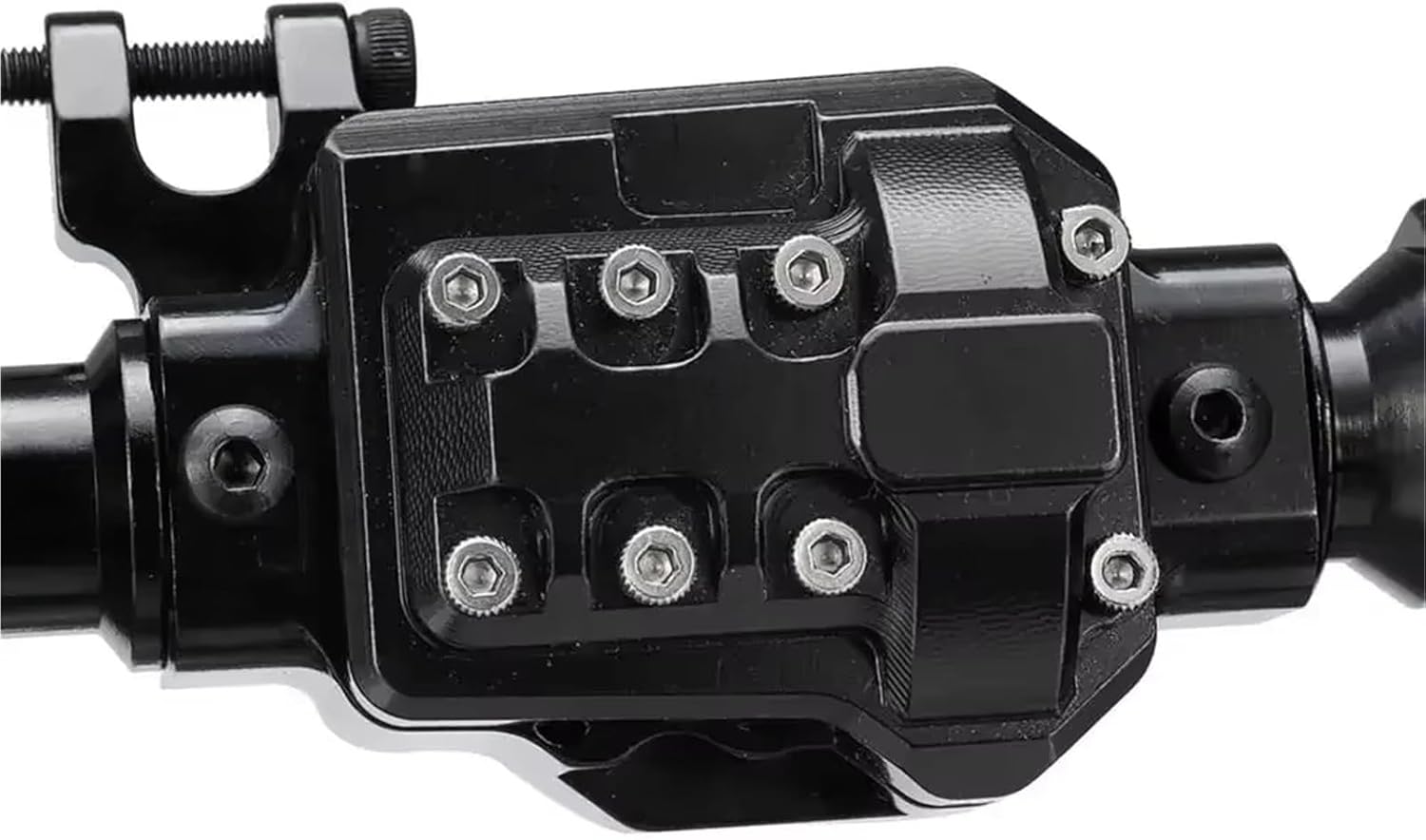 Compatible with Traxxas for TRX-4 for Defender for Bronco G500 1/10 RC Crawler Upgrade Parts Aluminum Portal Axle Housing RC Accessories(Red)