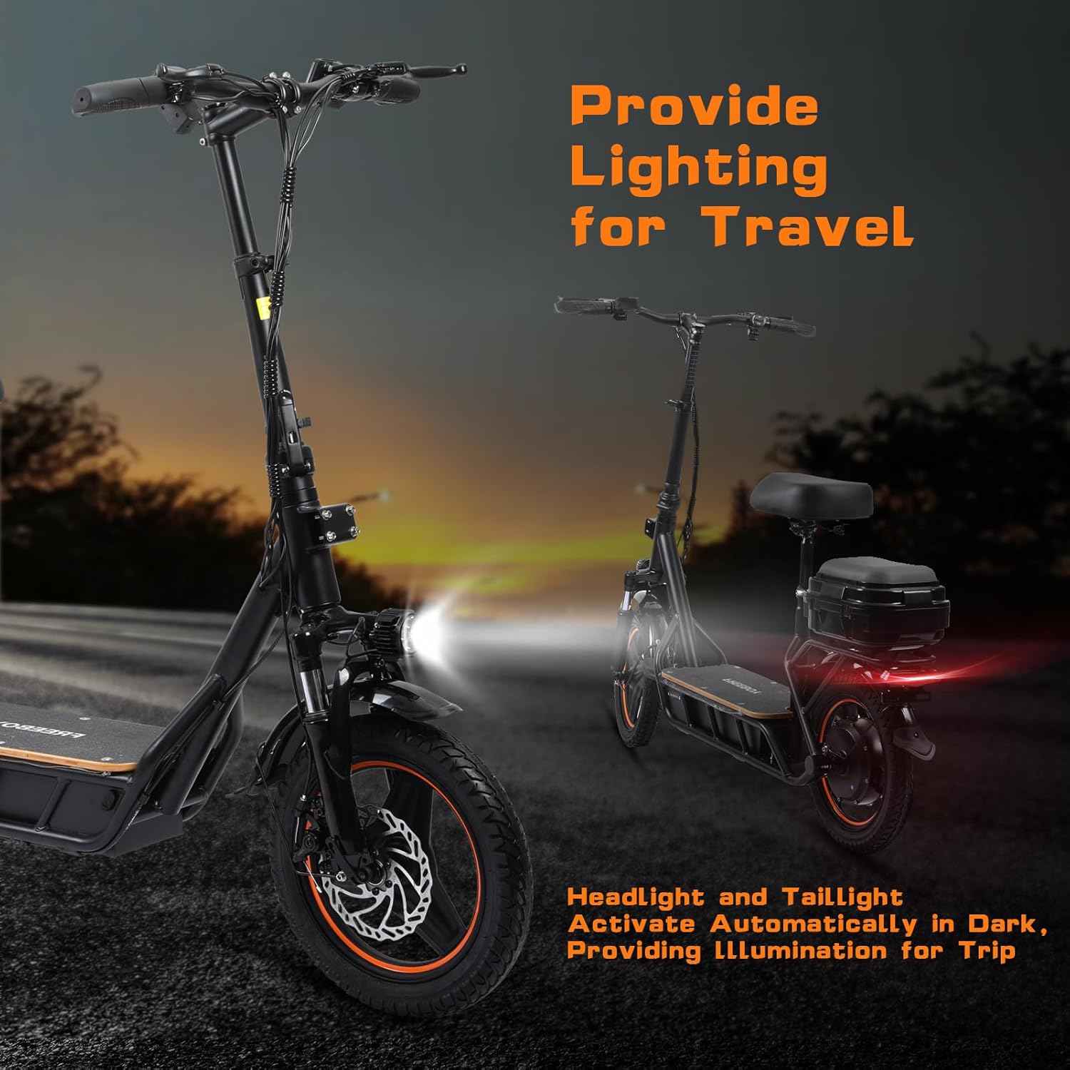 14 inch Electric Scooter 750W48V18AH Lithium Battery Rear Wheel Drive Electric Scooter Intelligent Foldable Electric Bicycle Leisure Shopping Electric Bicycle