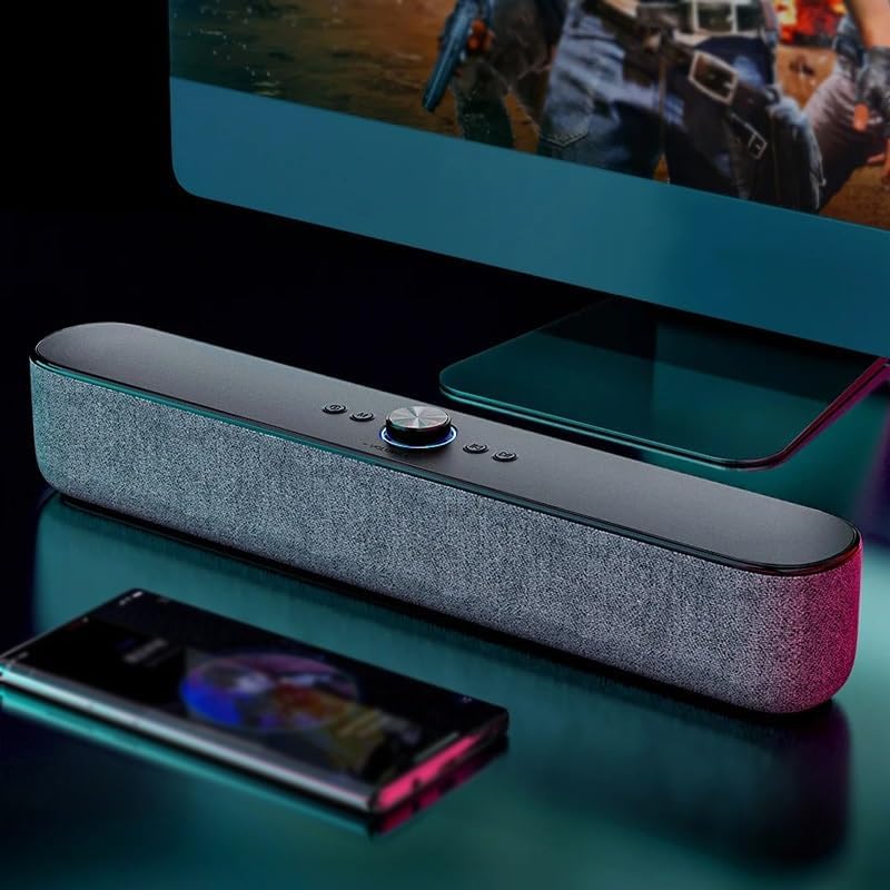 Speaker with Speakers Audio Rich Bass Hi-Fi Sound for Party and Home-Entertainment