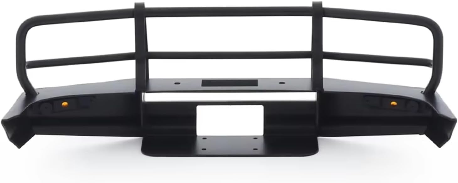 RC Car Accessories Compatible with RCRUN RUN80 1/10 RC Crawler Car Upgrade Modification Replacement Parts Accessories Metal Front Bumper