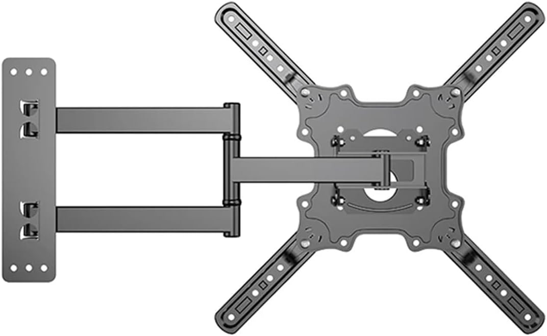 TV Wall Mount Bracket Articulated Arm Swivel Tilt Extension Suitable for 26-55 Inch LED LCD Flat Curved Screen TV