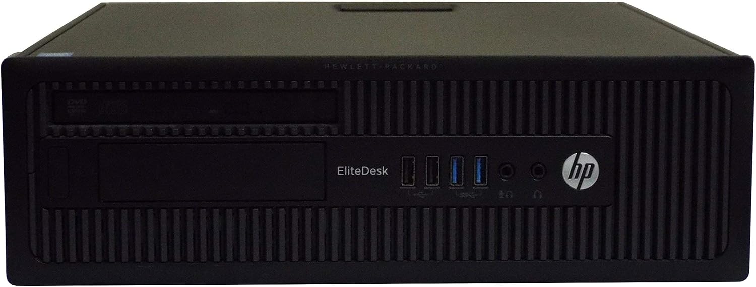 HP EliteDesk 800 G1 SFF Desktop PC, Intel Core i5-4590 3.3GHz, 8GB DDR3 RAM, 512GB SSD, Win-10 Pro x64 (Renewed)