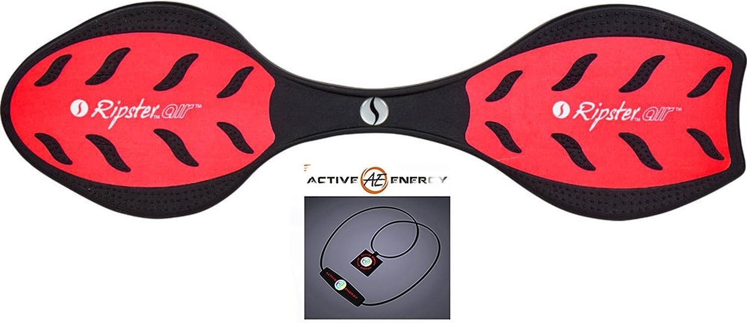 RED Razor RipSter Air Caster/Wave Board + Bonus: Active E Power Balance Necklace $49 Value
