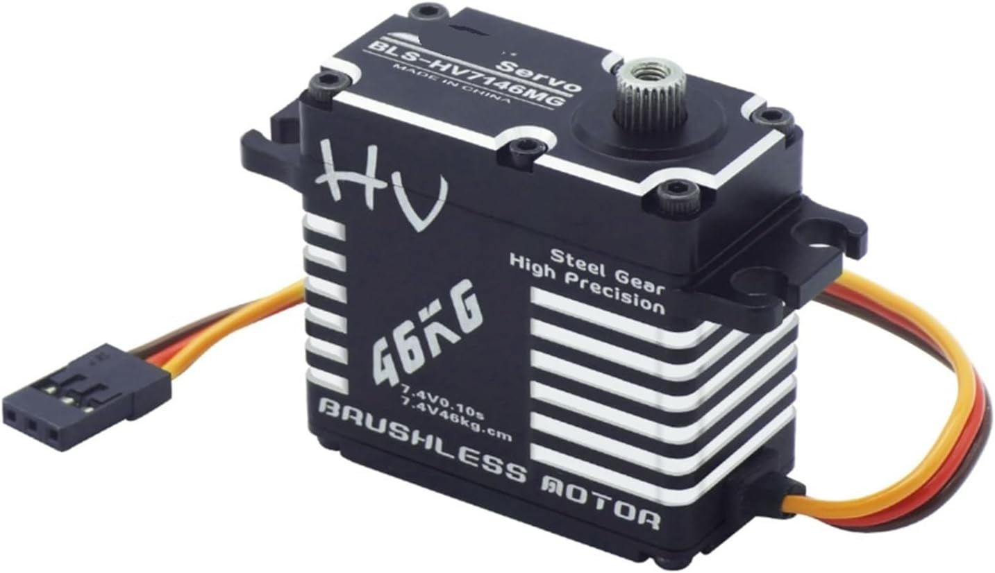 Servo BLS-HV7146MG 46KG Full CNC Digital Brushless Standard Waterproof Servo(2 pcs)