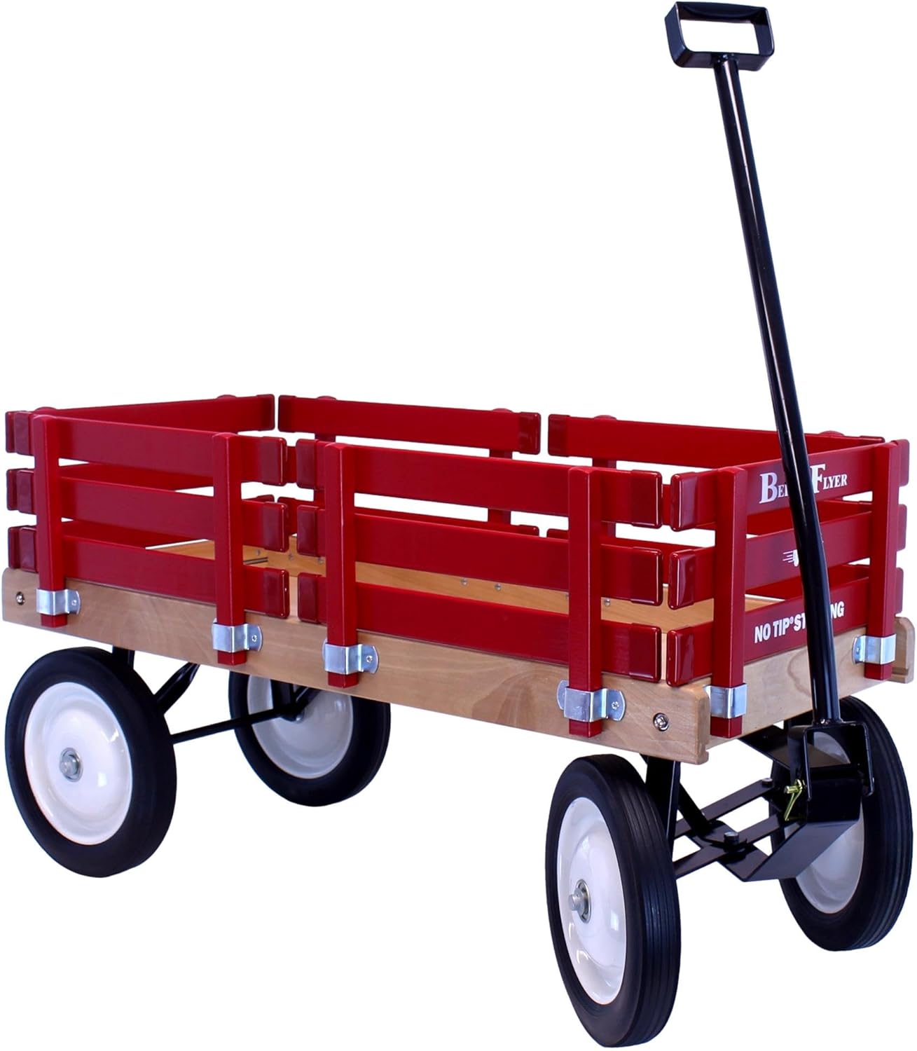 AmishToyBox Berlin Flyer Kid's Wagon - Model F310 - Perfect Wagon for Children and Toddlers - Amish Made in Ohio, USA (Red)
