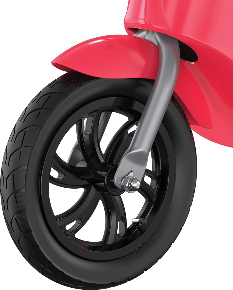RAZOR Pocket Mod Rome, Red, Electric Scooter, European Style, up to 16-24 km/h, up to 40-80 Minutes Use, Under Seat Storage Compartment, Tires with Radio-305 mm, 8+, 77 kg
