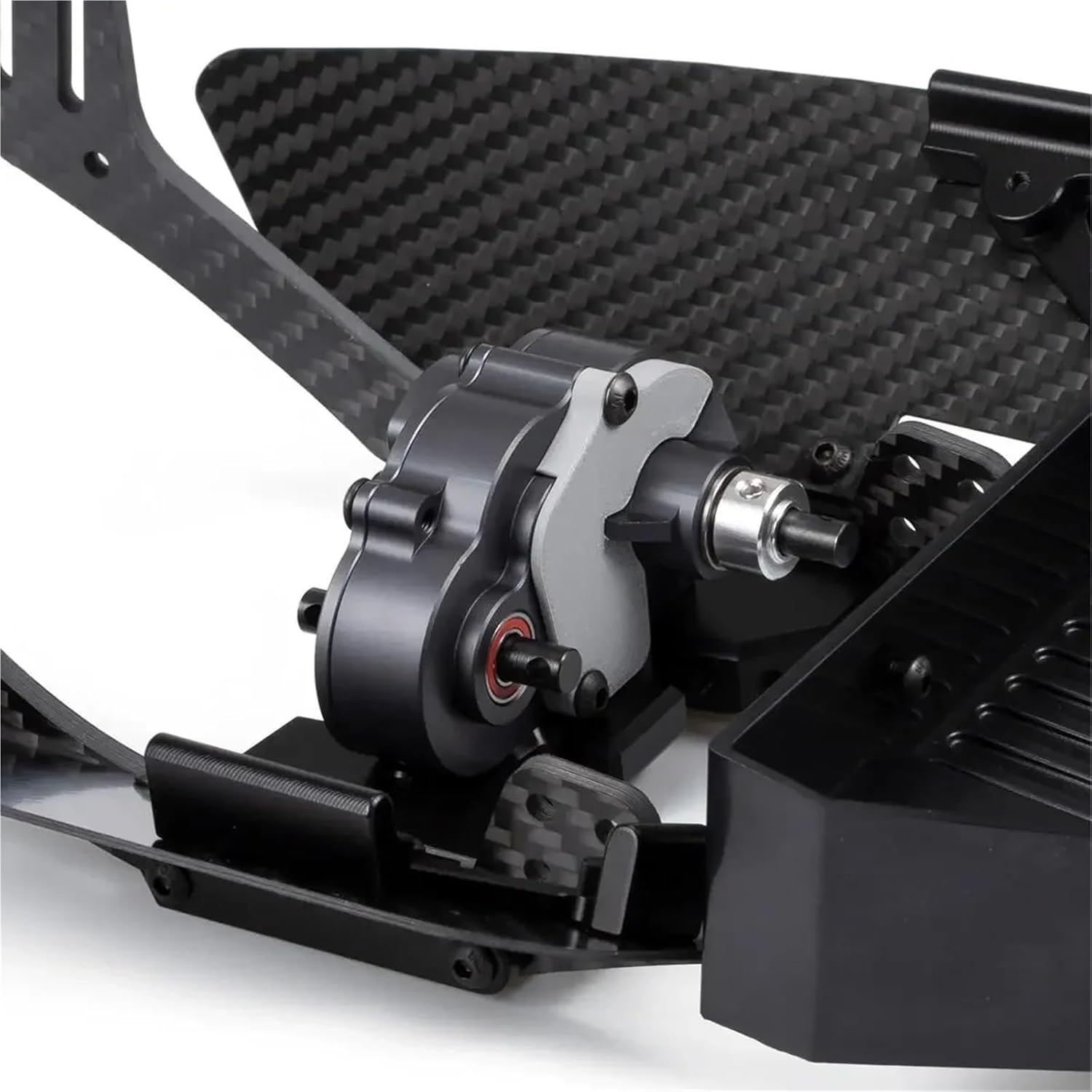 RC Car Parts Compatible with Axial for SCX10 for Capra DIY for Chassis Parts OD-3 Overdrive Gearbox for LCG Crawler Transmission for 1/10 RC Crawler