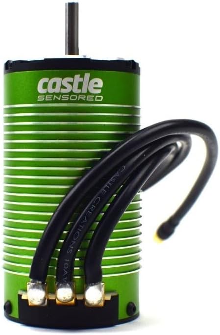 Castle Creations Motor, 4-Pole SENSORED BRUSHLESS 1717-1260kV, Green