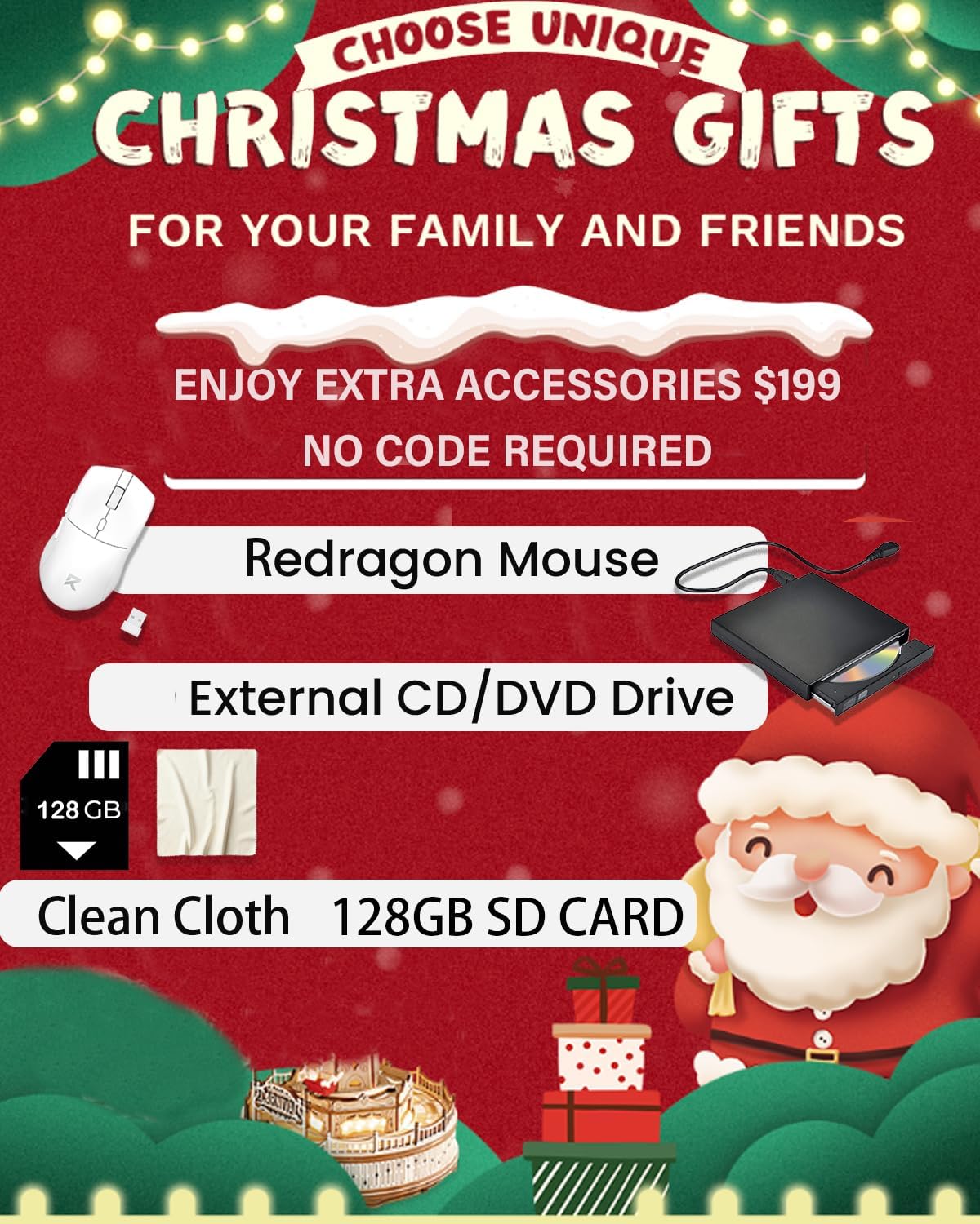 HP Student Business Laptop Computer - Intel Processor N150, 14 inch HD Display, AI-Powered, Lightweight, Windows 11 Pro, Webcam, w/Accessories, 16GB RAM, 128 GB Storage(128GB UFS+128GB MSD), Silver