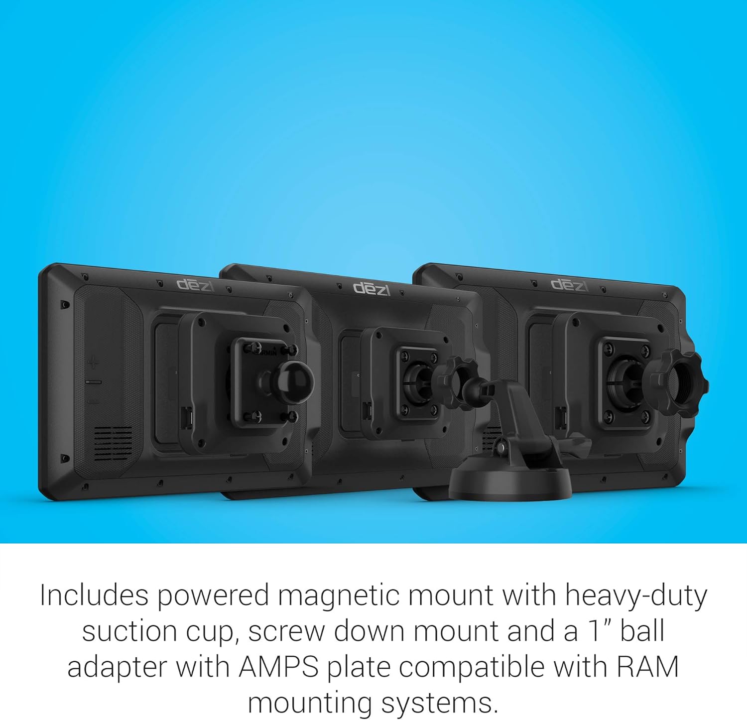 Garmin dēzl OTR1000, 10-inch GPS Truck Navigator, Easy-to-Read Touchscreen Display, Custom Truck Routing and Load-to-Dock Guidance