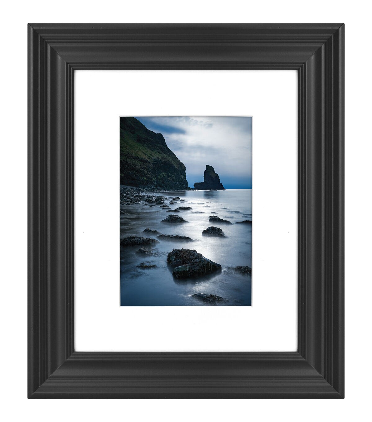 Walden Woods 8x10 Matted to 5x7 Black Wall Frame