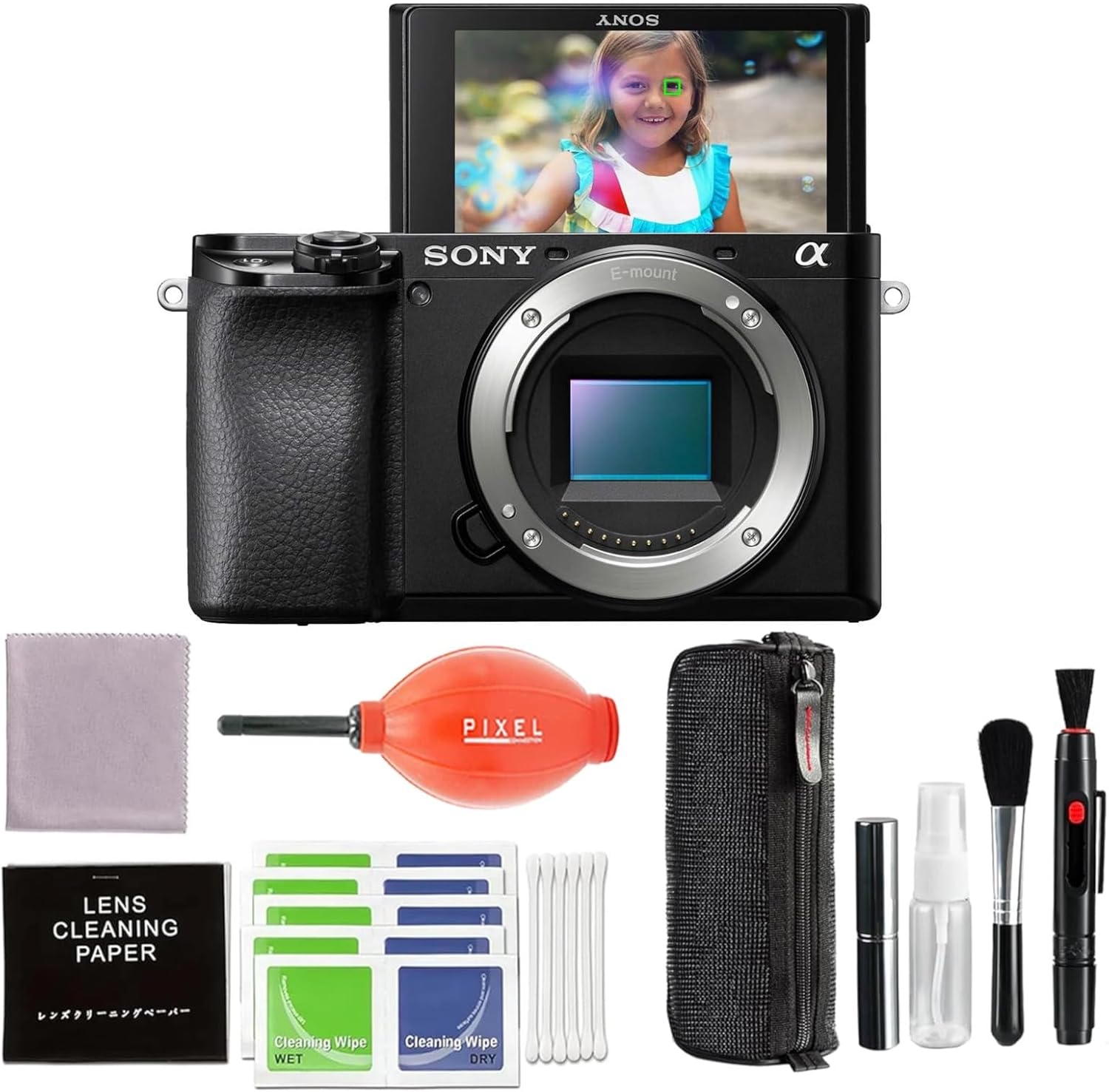Sony a6100 Mirrorless Camera with Pixel Advanced Accessories | Sony a6100, ILCE6100/B