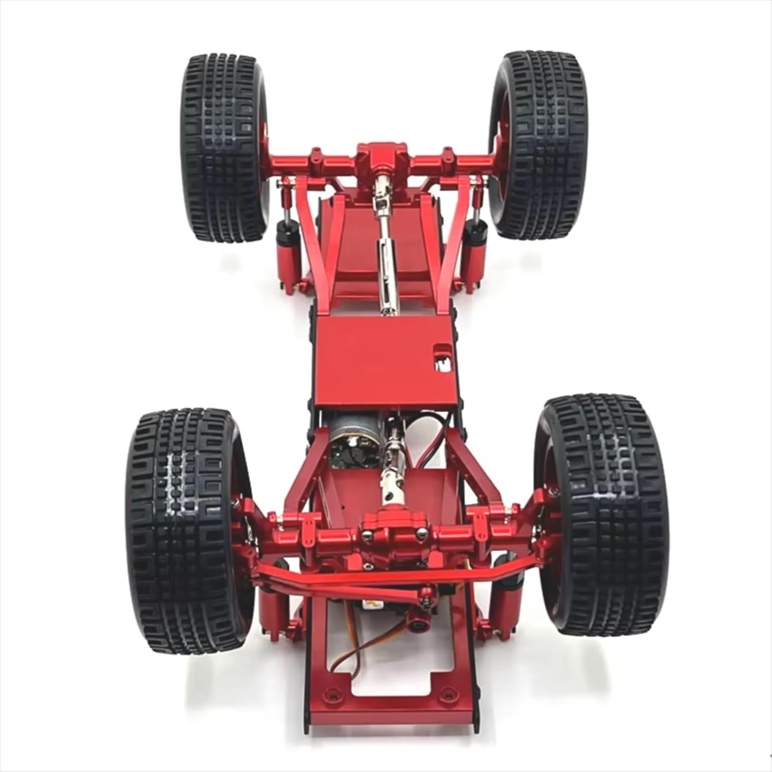 RC Models Parts For MN For MN168 1/12 RC Car Upgrade Parts Metal Portal Axle Kit Front And Rear Assembly 12mm Adapter(Red)