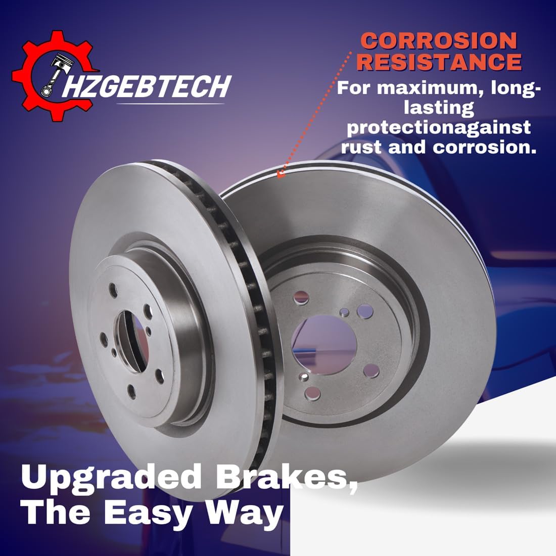 1X Front Brake Rotor Right fits Lexus RC F 5.0L 2015 2016 2017 2018 2019, fits GS F 5.0L 2016 2017 2018
