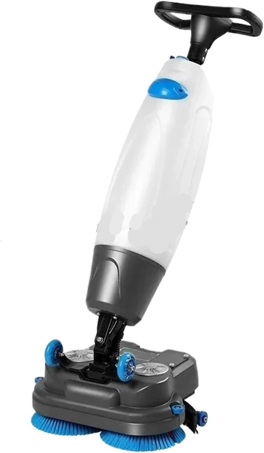 CWCKDJDH Cordless Automatic Floor Scrubber Powerful Wet and Dry Cleaning Cleaner Mop Household Industry Sweeper Cleaner