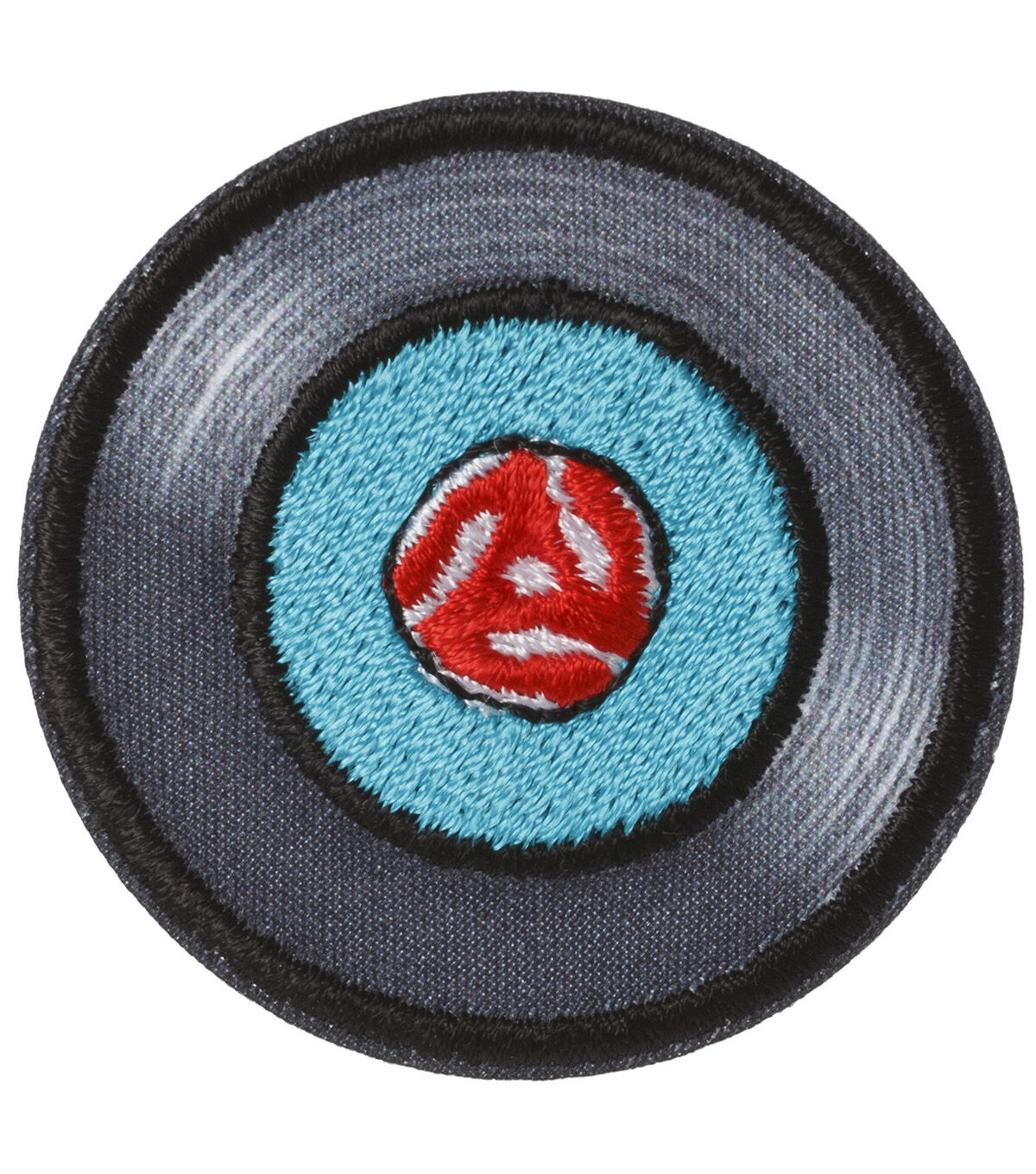 Simplicity 2 Vintage 45 Record Iron On Patch