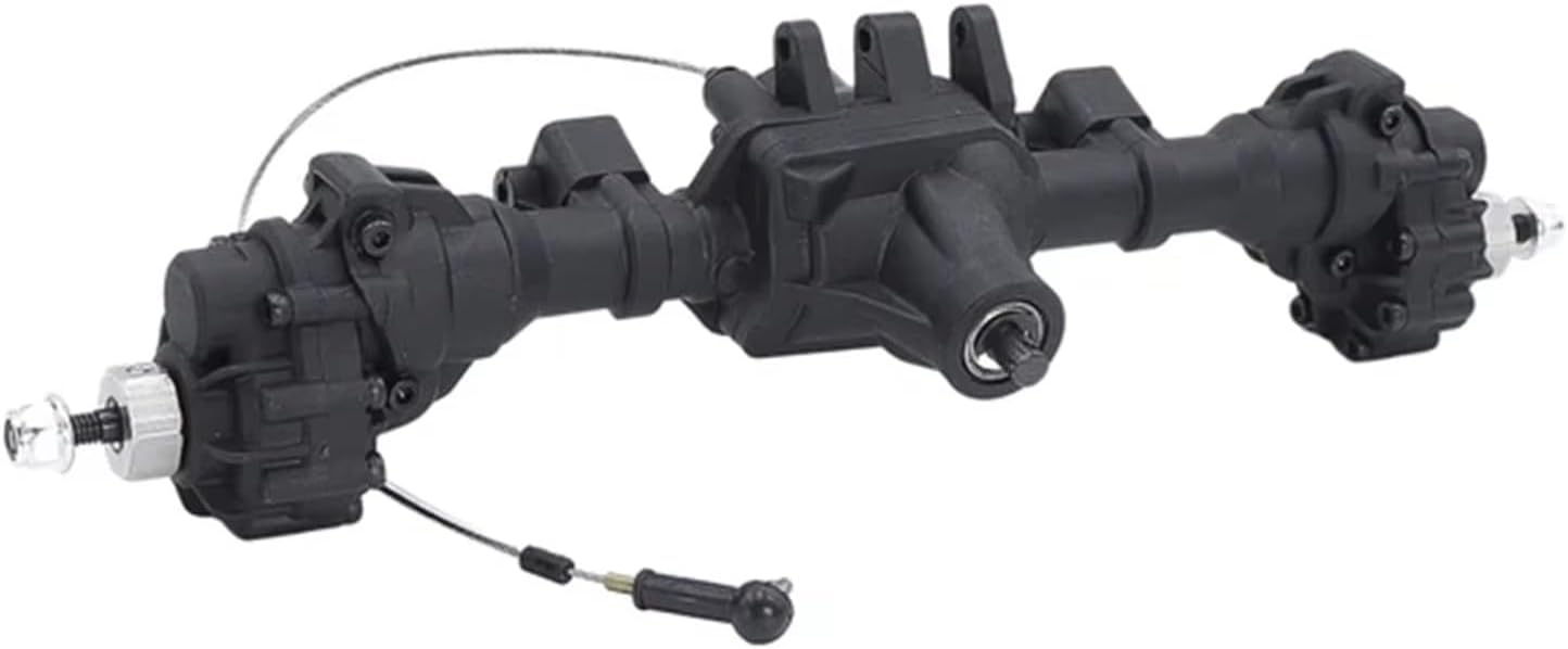 Compatible with TRX4 for TRX6 6WD 1/10 RC Car Upgrade Part Plastic Front and Middle and Rear Axle Portal Axles RC Front and Rear Axle