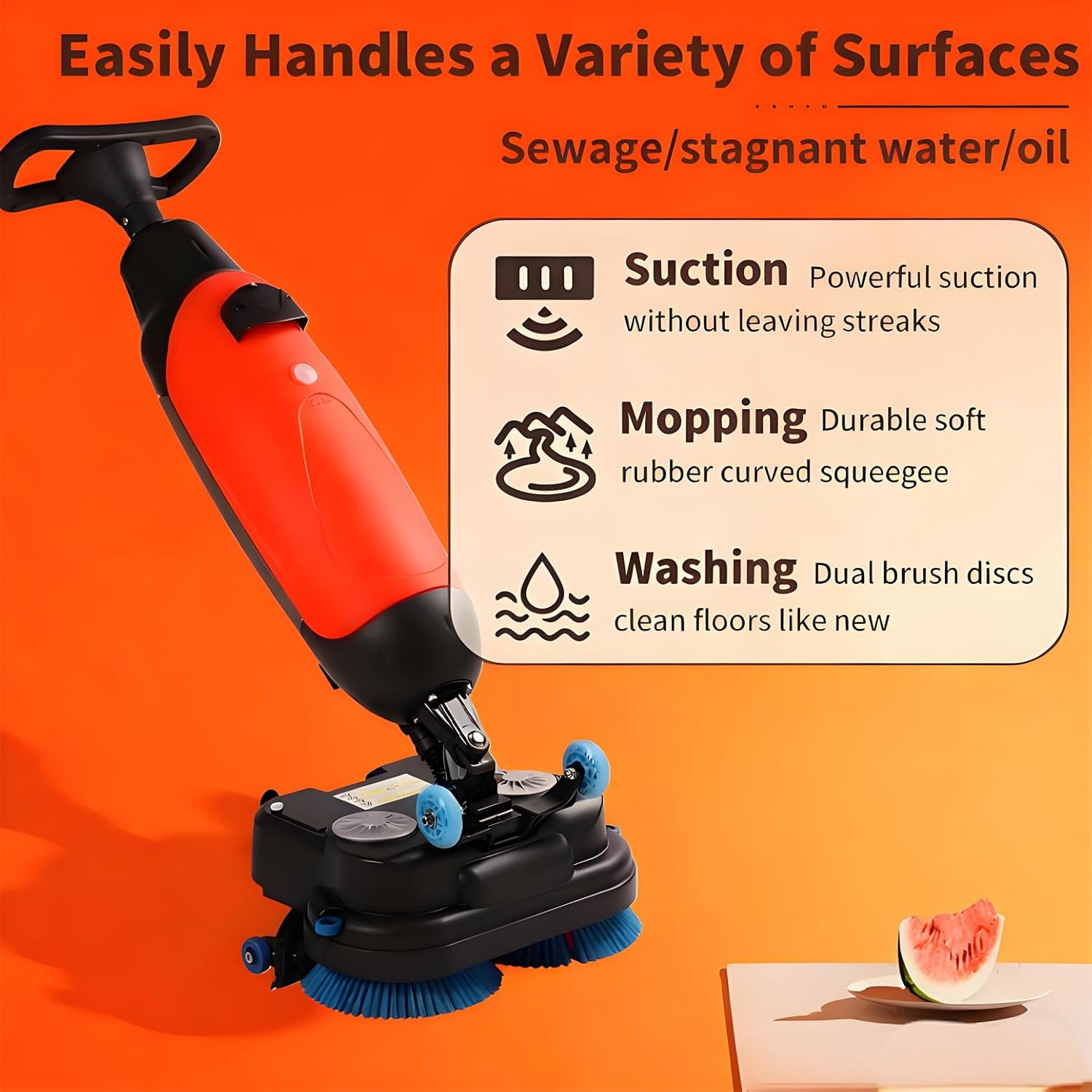 LMYYDES Smart Steam Fabric Cleaning Machine 13kpa Carpet Spot Cleaner, Fabric Cleaner, 1080ml Water Tank, 800ml Waste Water Tank, 31x17x35cm