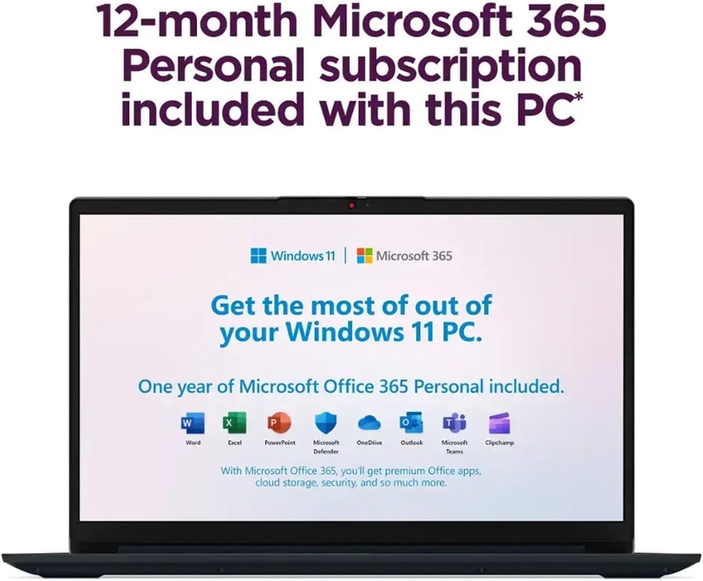 Lenovo 2025 New IdeaPad 15.6 inch Laptop • Back to School Limited Edition with Microsoft 365 • 20GB RAM • 1TB PCIe SSD • Intel Celeron Dual Core Processor • Wi-Fi 6 • Windows 11 • WOWPC Recovery USB