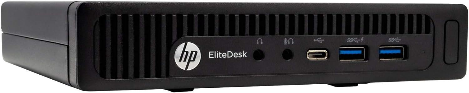 HP EliteDesk 800 G2 Mini Business Desktop PC, Intel Quad-Core i5-6500T up to 3.1G, 16GB DDR4 ,1TB SSD, VGA, DP Port, Windows 11 Professional (Renewed)