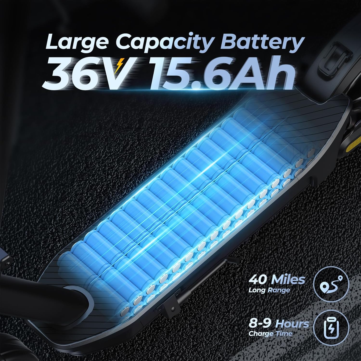 Electric Scooter for Adults, Max Speed 20 Mph, 500W/1000W Peak Motor, 8.5