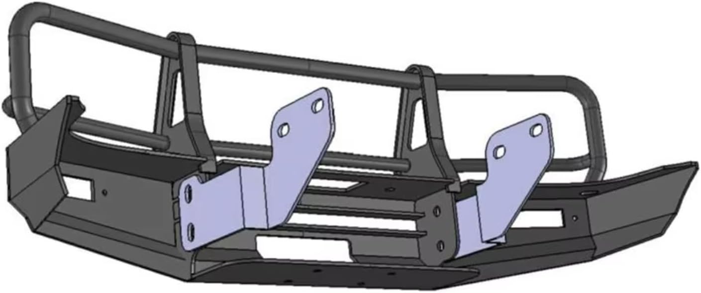 RC Accessories For LC80 ARB 1/10 RC Crawler Metal Front Bumper Off-Road For Pajero Body Upgrade Parts Repair Replacement Accessories