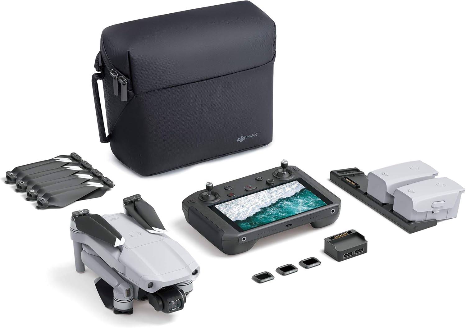 DJI Mavic Air 2 Fly More Combo with DJI Smart Controller - Drone Quadcopter UAV with 48MP Camera 4K Video 1/2