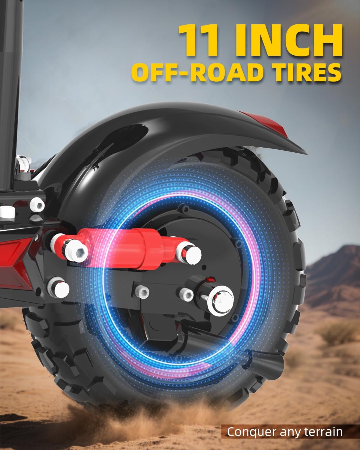 Fast Electric Scooter for Adults, 31-37 Miles Long Range, 10/11