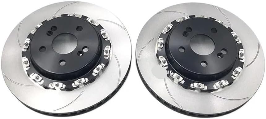 Upgrade Brake System 380 * 34MM Floating Brake Disc Racing Brake Rotor Black Center Bell For Brake Caliper Kit(390-405MM Front)