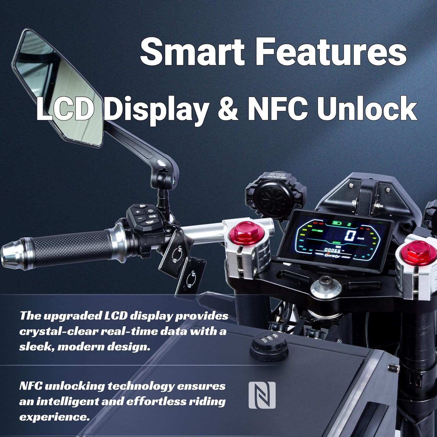 72V Adult Electric Motorcycle,10,000W Dual-Drive High-Speed JL Motor,50A Long-Range Lithium Battery,62 MPH Top Speed,93-Mile Range