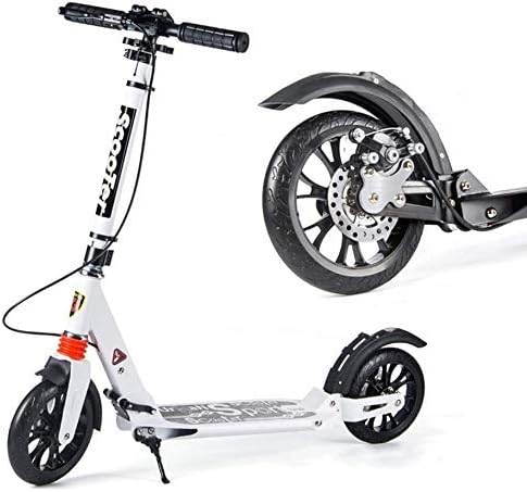 Scooters Kick Scooter for Adults Kids Adult Kick Scooters with Disc Brake - Foldable Commuter Scooters Birthday Gifts for Women/Men/Teens/Kids Non-Electric Up to 150kg (Color : B)
