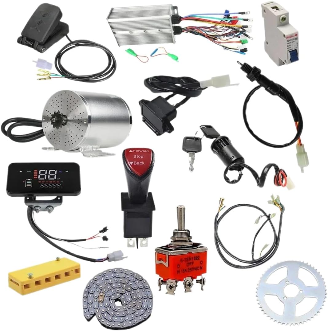 72V 3000W Motor Controller Kit Compatible With Go Kart Trike Cart And Scooter Accessories Set